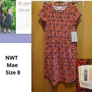 NWT Lularoe Mae Dress Size 8